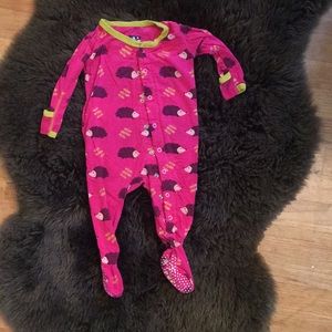 Kickee Pants 3-6 Month Long Sleeve Footed Jammies